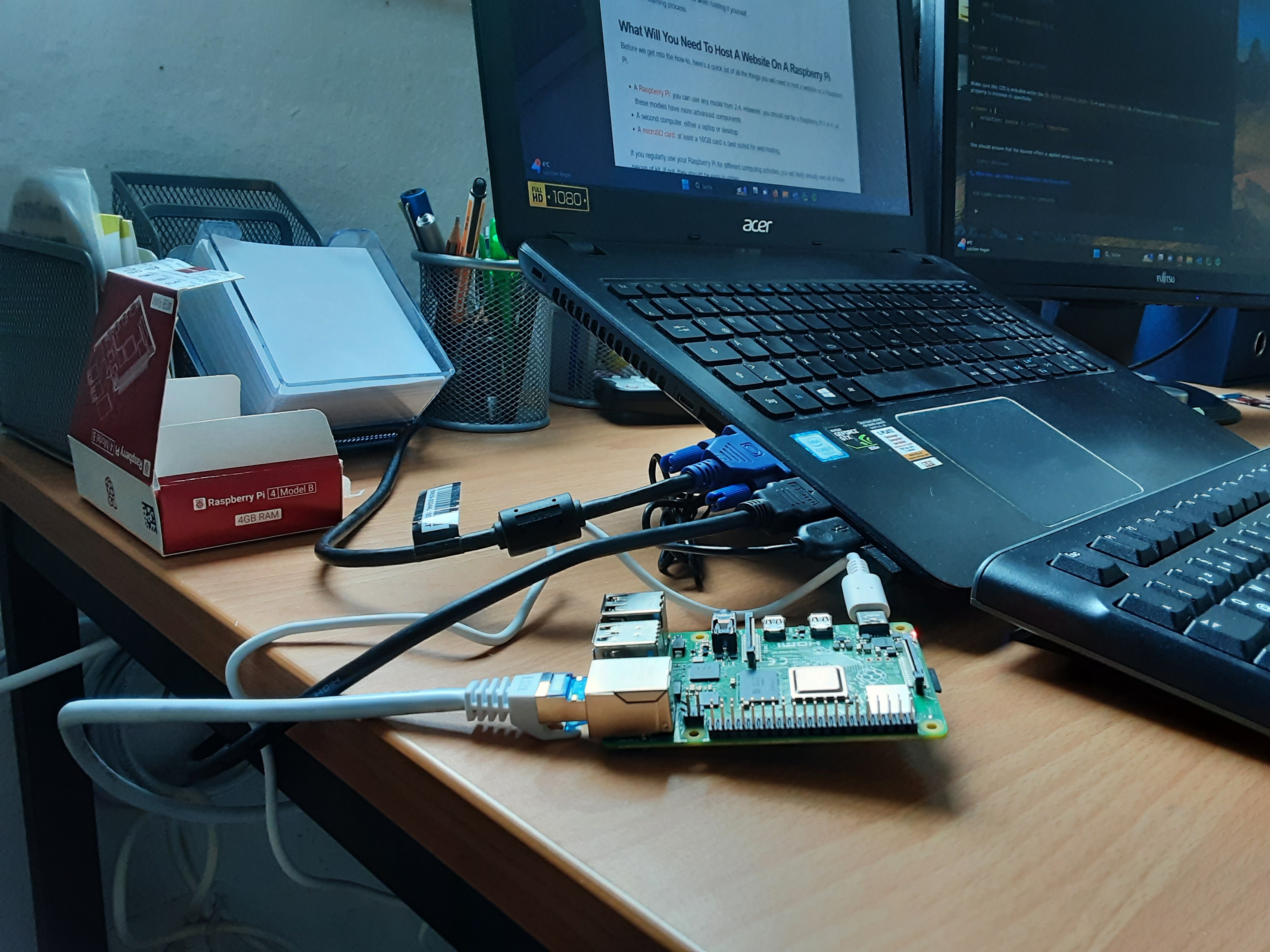 Raspberry Pi Webhost